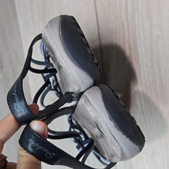 Skechers Womens Reggae Memory Foam Sandals Strappy shoes sz 9 - Picture 6 of 11